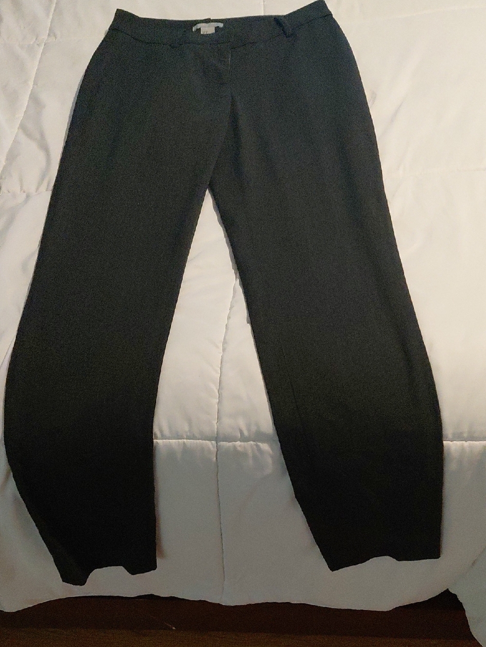 H&M Black Wide-Leg Women's Dress Pants